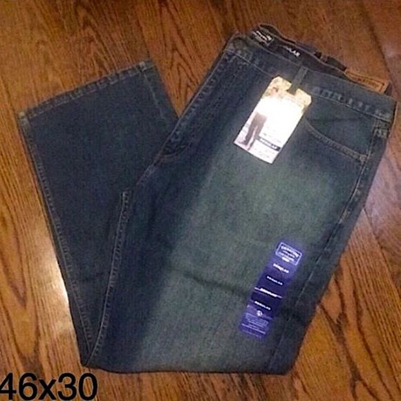 LEVIS GOLD Mens Modern Fit Straight Leg Flex Denim Jeans Sz 46x30 NWT - Picture 7 of 7